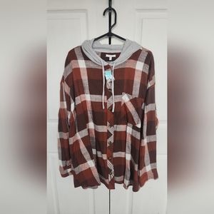 Maurices Hooded Flannel